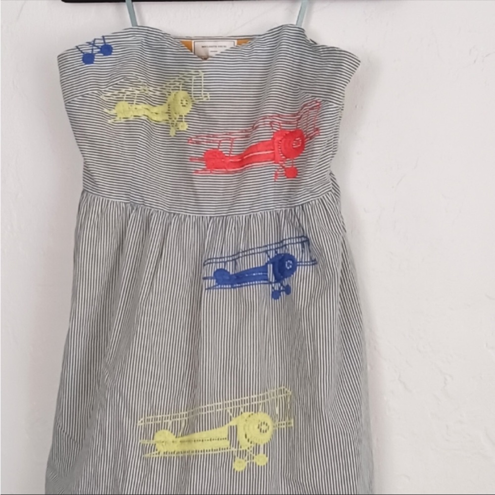Moulinette Soeurs strapless mini length dress size 10 Anthropologie